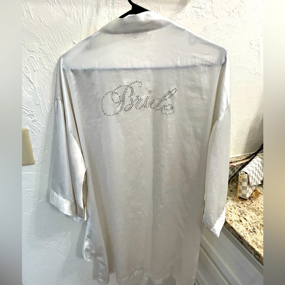 Silk Bridal Dressing Robe